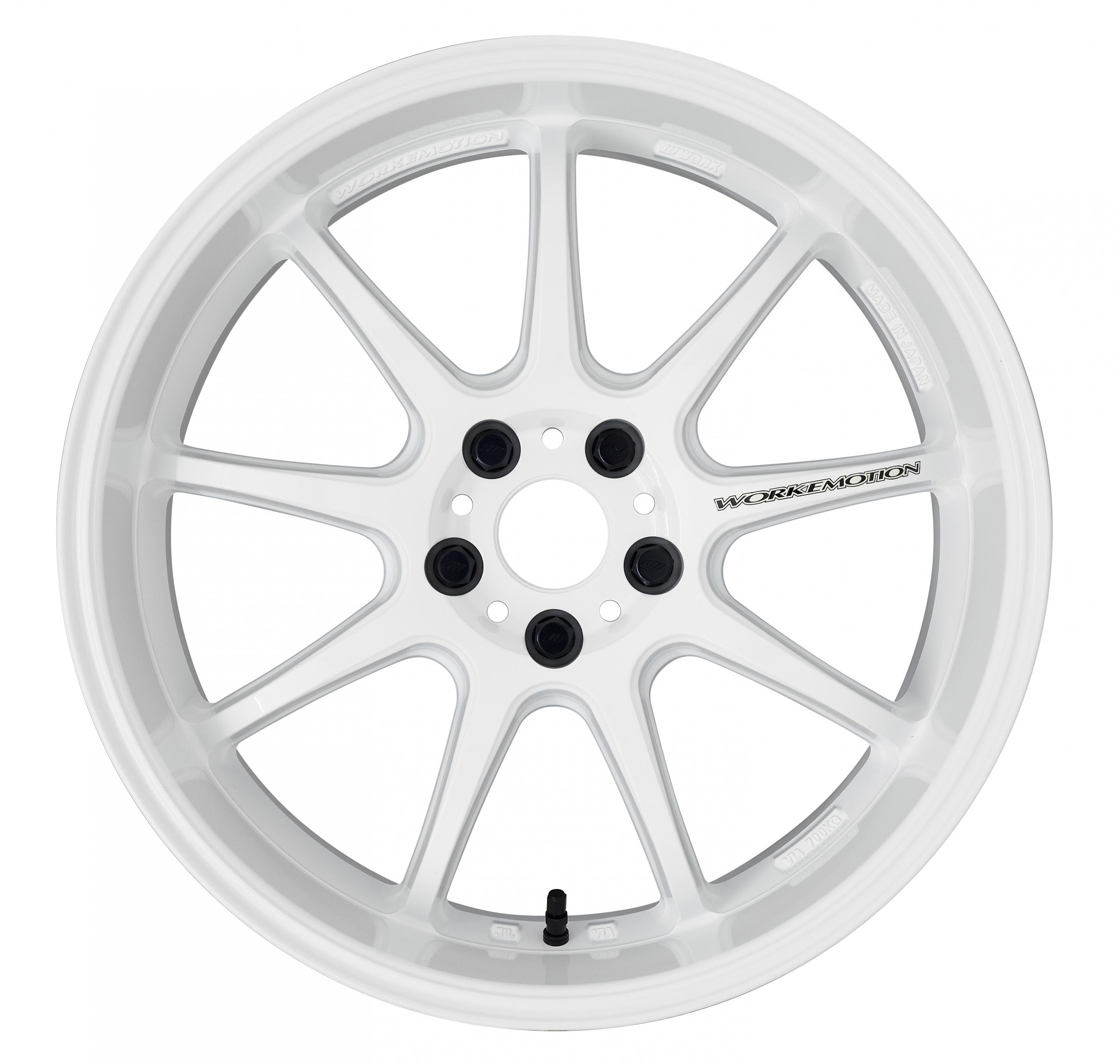 Work Wheels Emotion D9R White (65mm Rim Depth) 18x9.5 +38 5x114.3 (Sold As Pair) - 2015-2024 Subaru WRX / 2015-2021 STI / 2019-2024 Forester